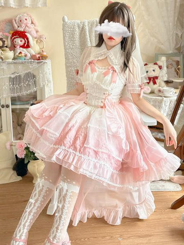Sweet Lolita Dress Chiffon Sleeveless Sweet Lolita Dress