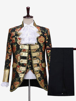 European Court Dress Performance Costumes Retro Prince Charming Stage Retro Drama Costumes
